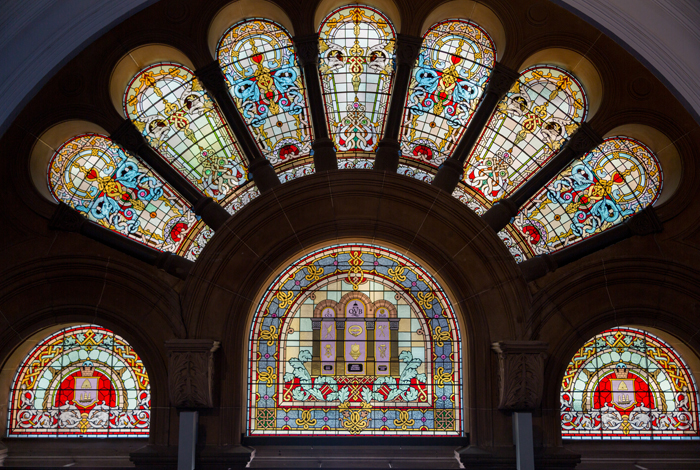 Stained & Leaded Glass Designs-Commercial Estate India